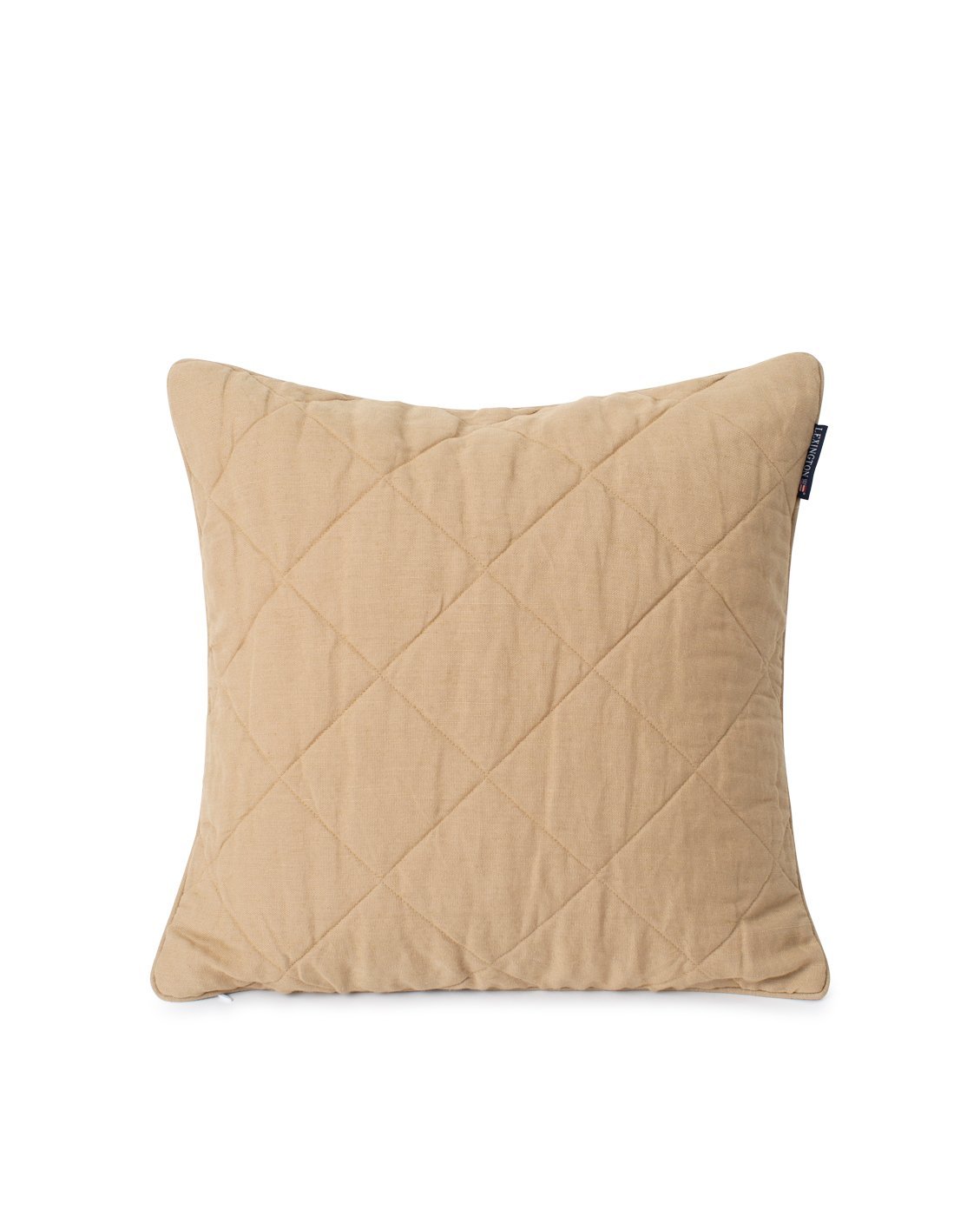 Lexington Quiltet Lin/Viscose putetrekk 50x50cm Beige