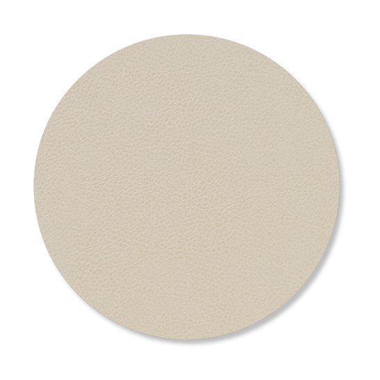 LIND DNA Serene glassunderlag circle Ø 10 cm Cream