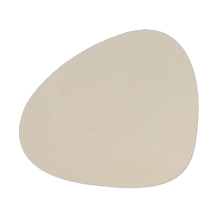 Serene spisebrikke curve L 37 x 44 cm - Cream - LIND DNA