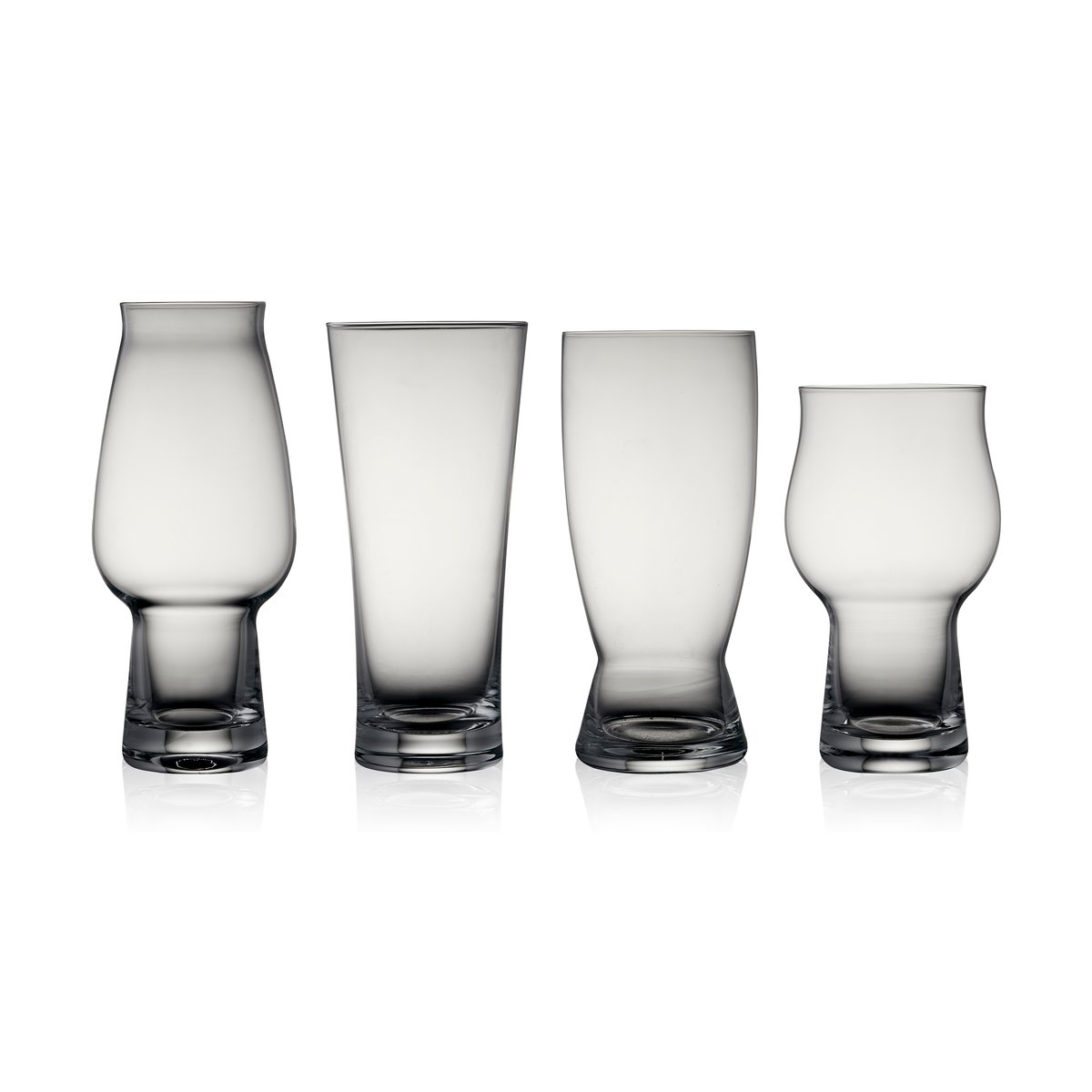 Lyngby Glas Lyngby Glass ølglass sett 4 deler Krystall