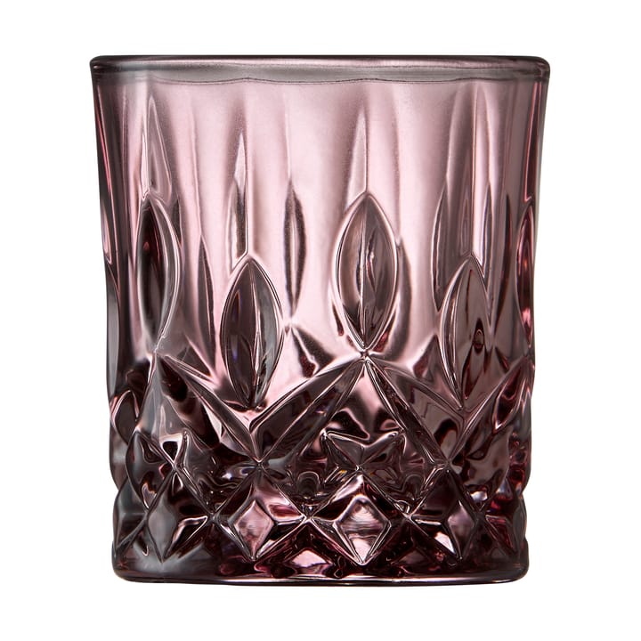 Sorrento shotglass 4 cl 4-pack, Pink Lyngby Glas