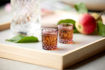 Sorrento shotglass 4 cl 4-pack - Pink - Lyngby Glas