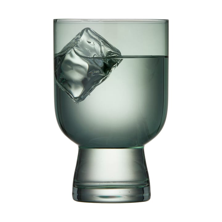 Sorrento vannglass 30 cl 4-pk, Grønn Lyngby Glas