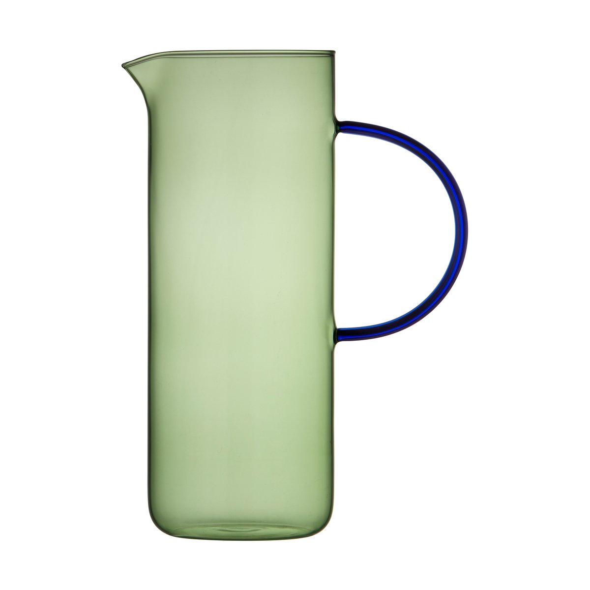 Lyngby Glas Torino glasskanne 1,1 l Green-blue