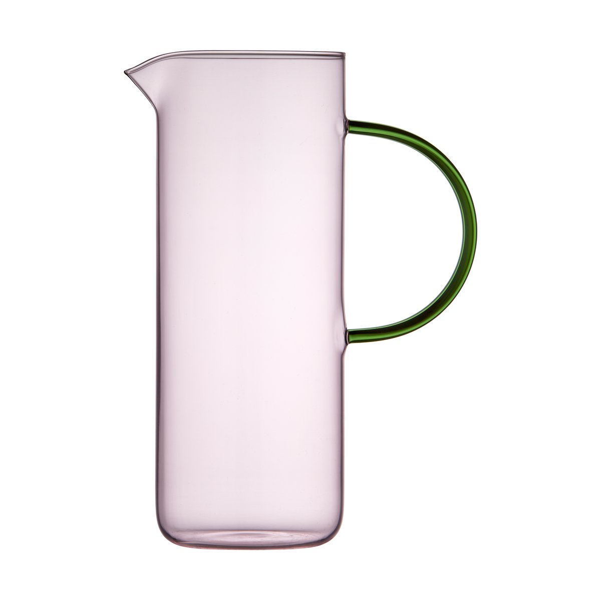 Lyngby Glas Torino glasskanne 1,1 l Pink-green