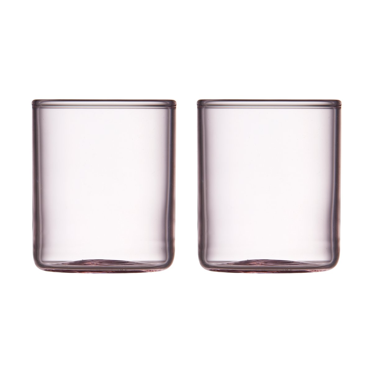 Lyngby Glas Torino shotglass 6 cl 2-pakning Pink