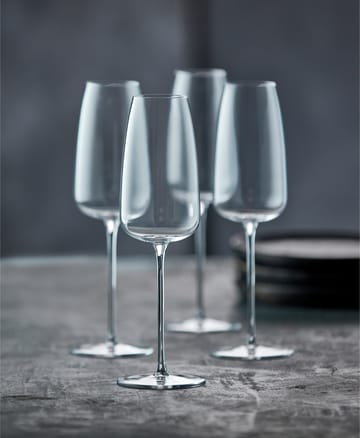 Veneto champagneglass 36 cl 2-pakning - Clear - Lyngby Glas