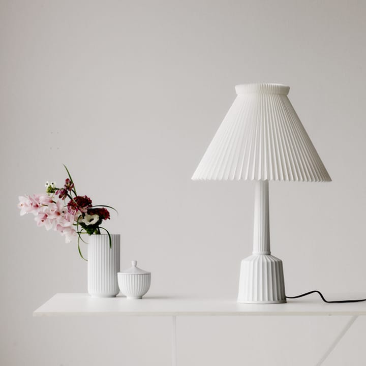 Esben klint bordlampe, hvit, h.65 cm Lyngby Porcelæn