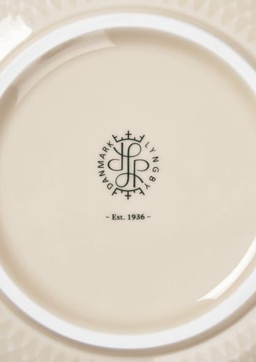 Rhombe serveringskål Ø22 cm - Marble - Lyngby Porcelæn