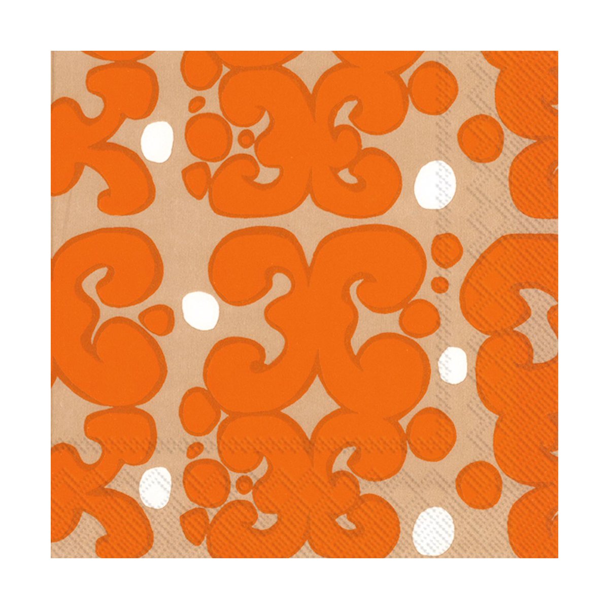 Marimekko Keidas servietter 33×33 cm 20-pk Orange