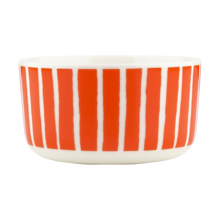 Oiva Piccolo skål 50 cl, White-orange Marimekko