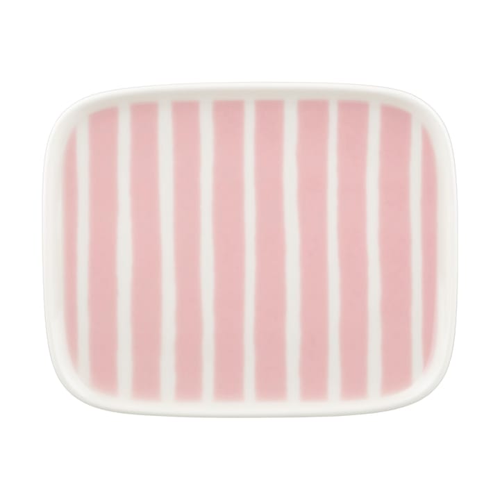 Oiva Piccolo tallerken 12x15 cm - Pink - Marimekko