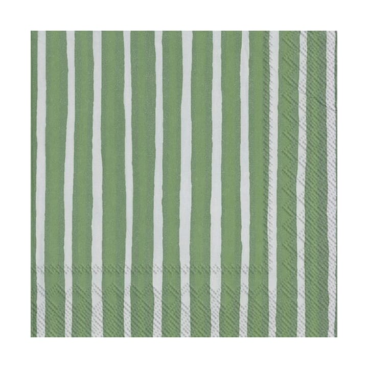 Piccolo servietter 33x33 cm 20-pk - Green-grey - Marimekko