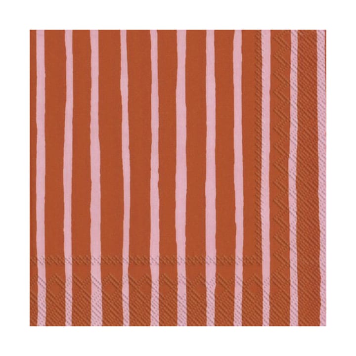 Piccolo servietter 33x33 cm 20-pk, Pink-orange Marimekko