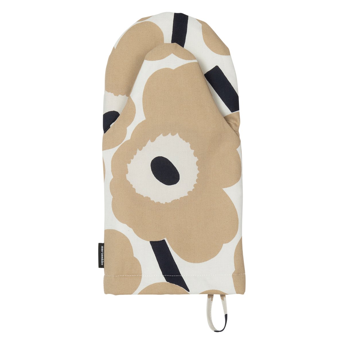 Marimekko Pieni Unikko gryteklut Off white-beige-mørkeblå