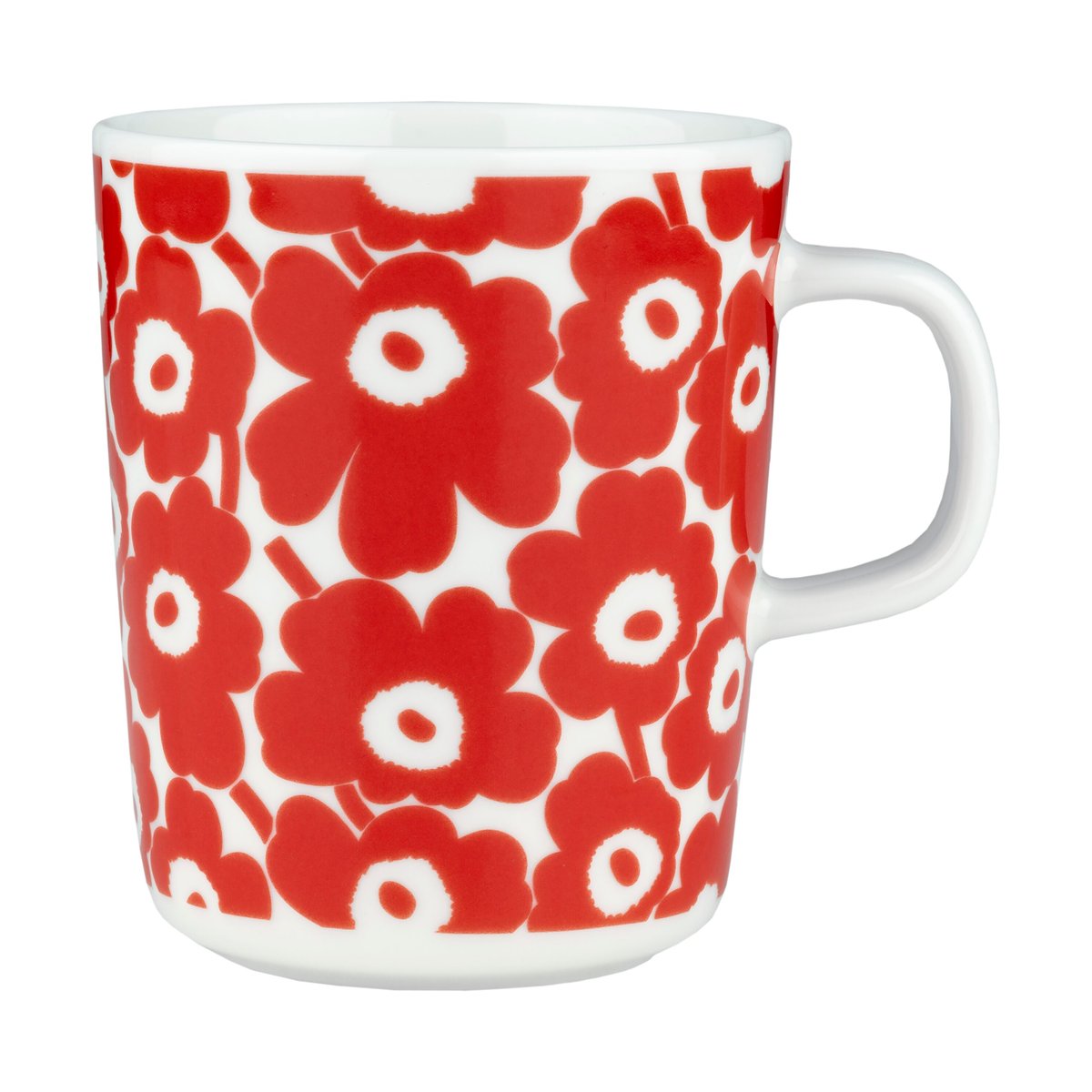 Marimekko Pikkuinen Unikko kopp 25 cl White-red