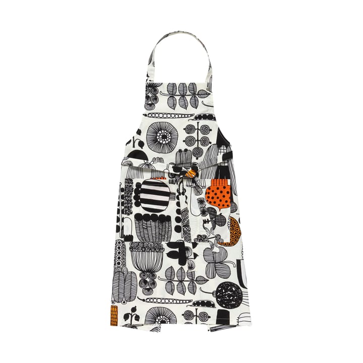 Puutarhurin parhaat forkle - White-black-orange - Marimekko