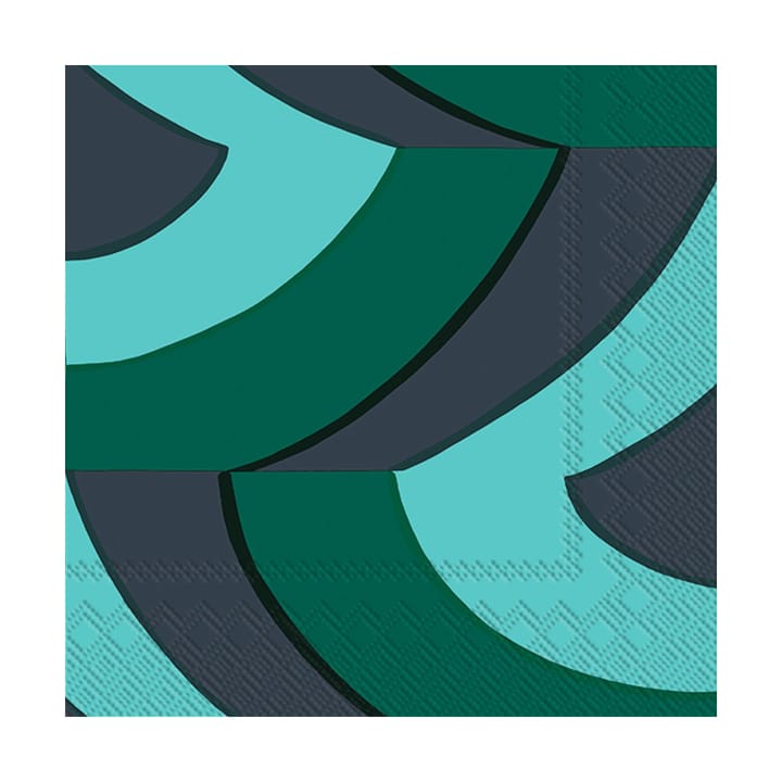 Savanni servietter 33x33 cm 20-pk - Green - Marimekko