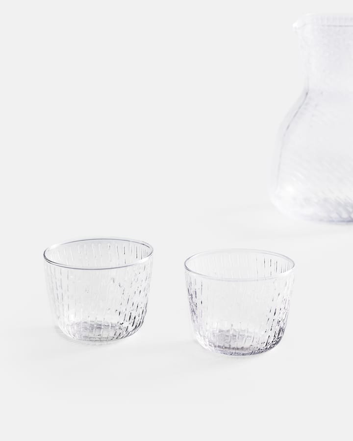 Syksy drikkeglass 2dl 2-pack, Clear Marimekko