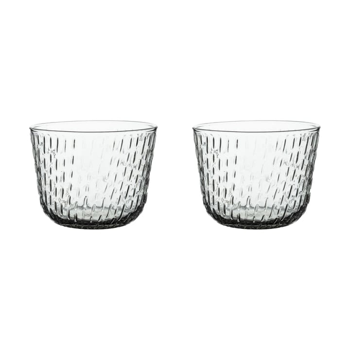 Syksy drikkeglass 2dl 2-pk - Mistey grey - Marimekko