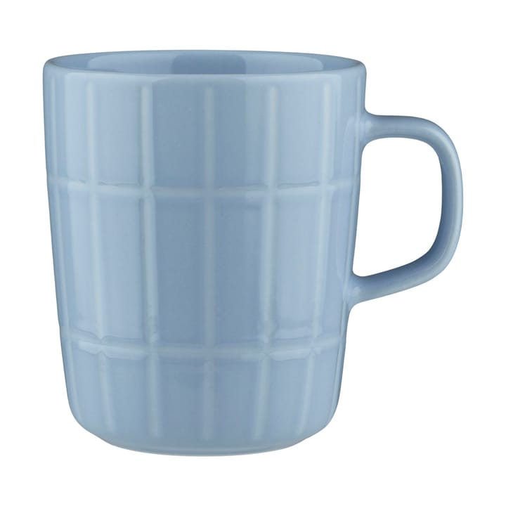 Tiiliskivi kopp 25 cl - Light blue-off white - Marimekko