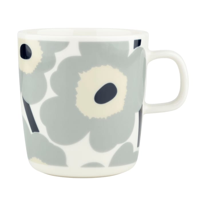 Unikko kopp 40 cl - White-light grey-sand-dark blue - Marimekko