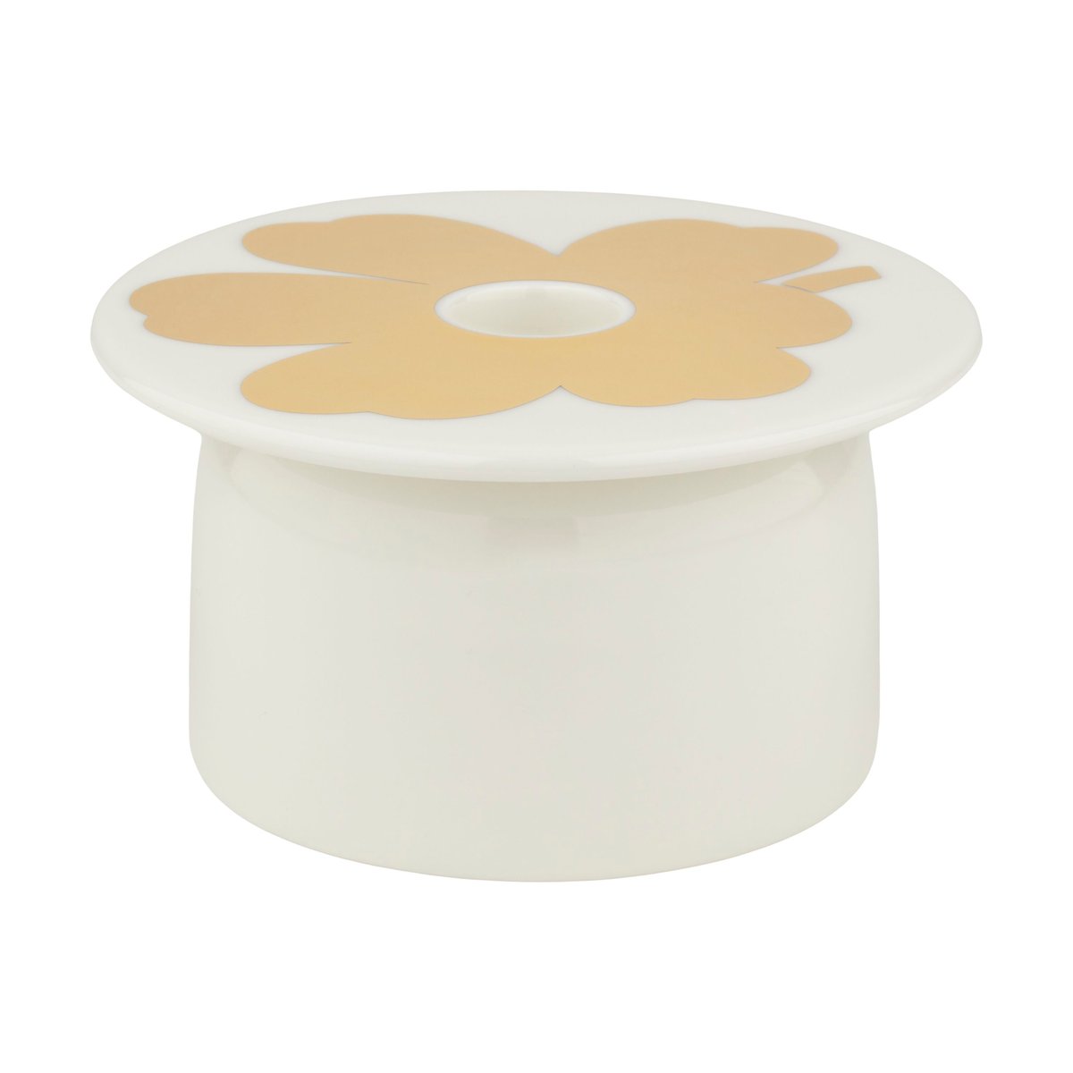 Marimekko Unikko lysestake White-gold