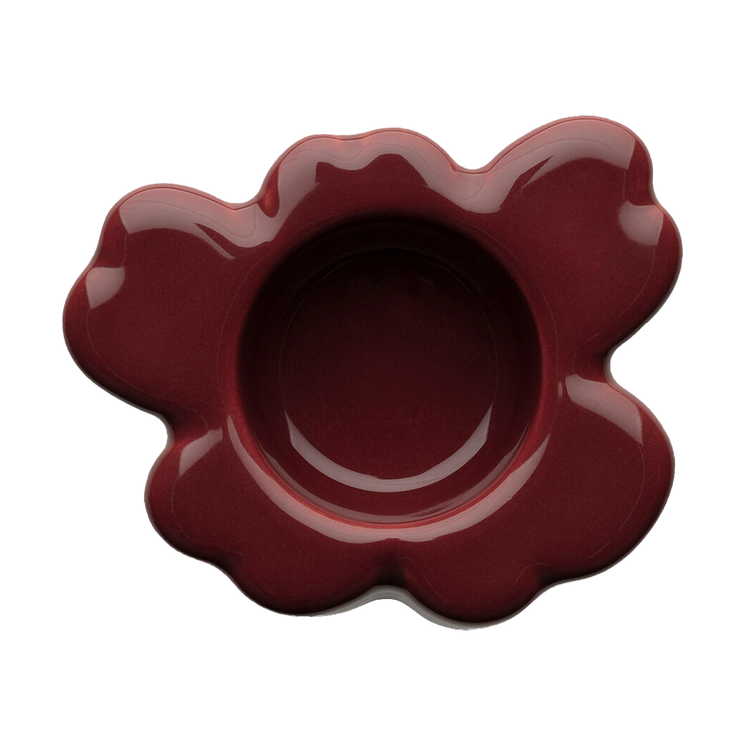 Marimekko Unikko lyslykt 3×10 cm Reddish brown