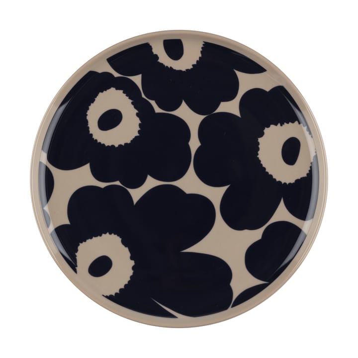 Unikko tallerken Ø 20 cm, Terra-dark blue Marimekko