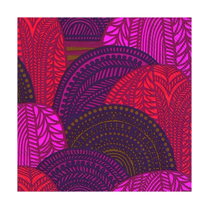 Vuorilaakso servietter 33x33 cm 20-pk - Red - Marimekko