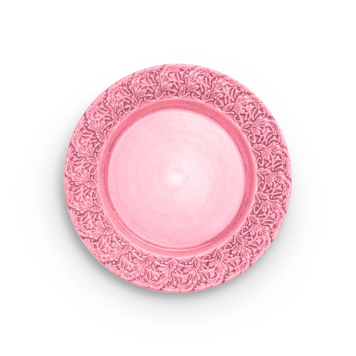 Mateus Lace tallerken 25 cm Rosa