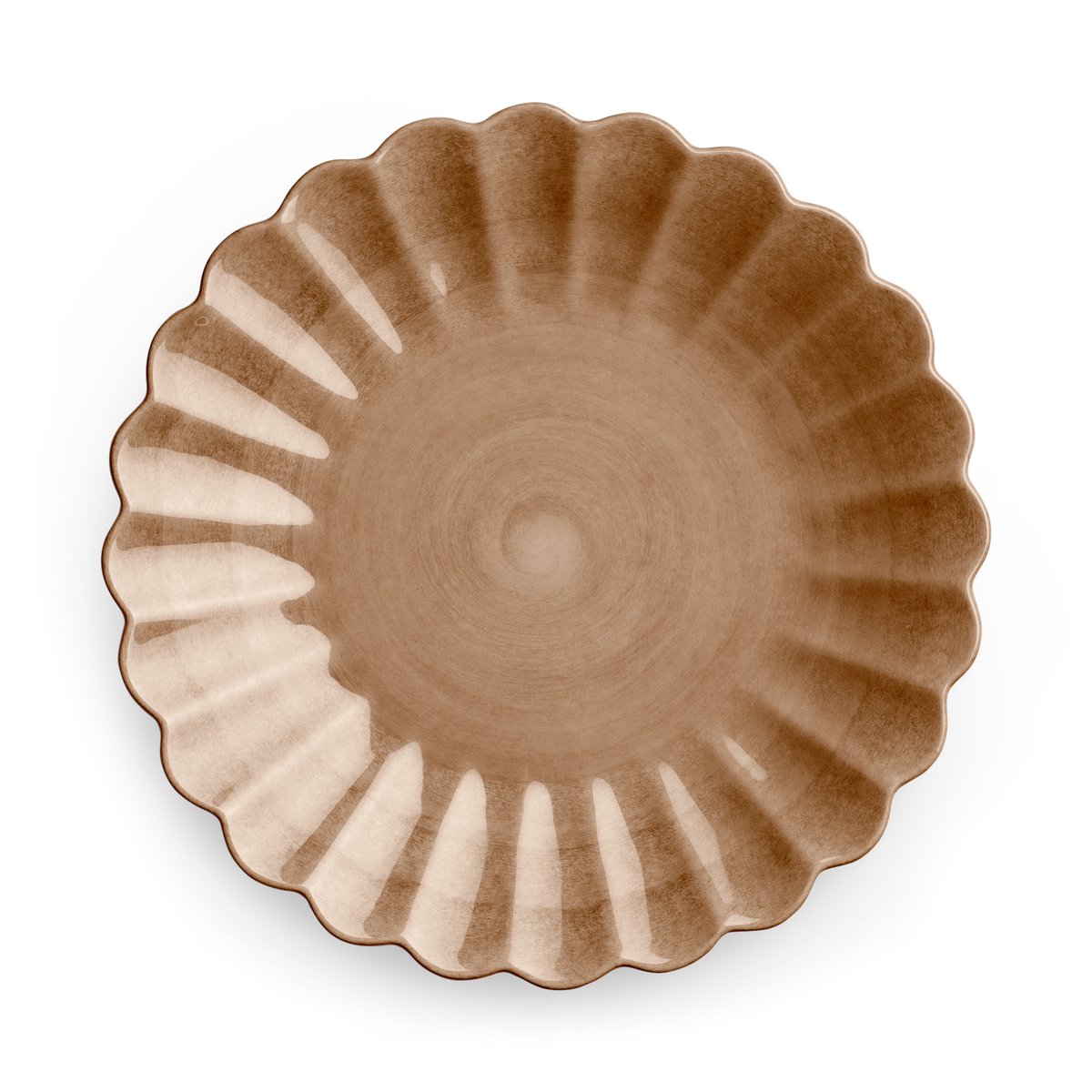 Mateus Oyster tallerken 20 cm Cinnamon