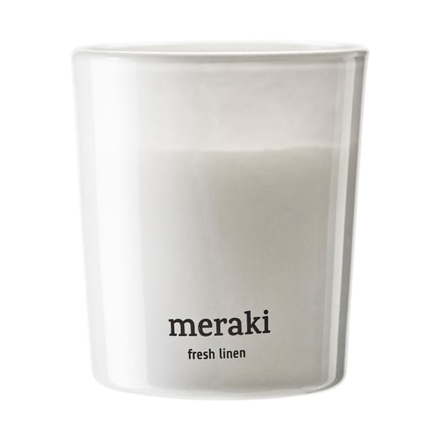 Meraki duftlys 12 timer 2-pk, Fresh Linen Meraki