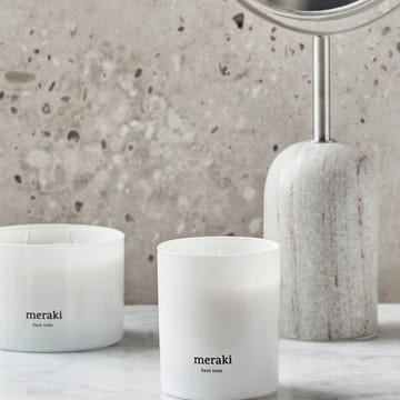 Meraki duftlys, 35 timer - Fresh linen - Meraki