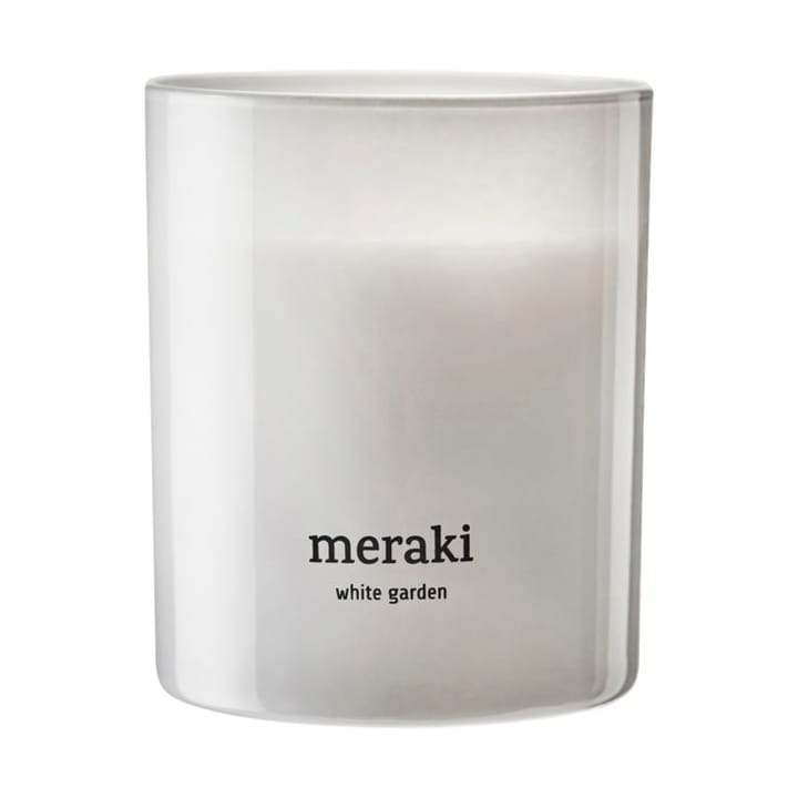 Meraki duftlys, 35 timer, White garden Meraki