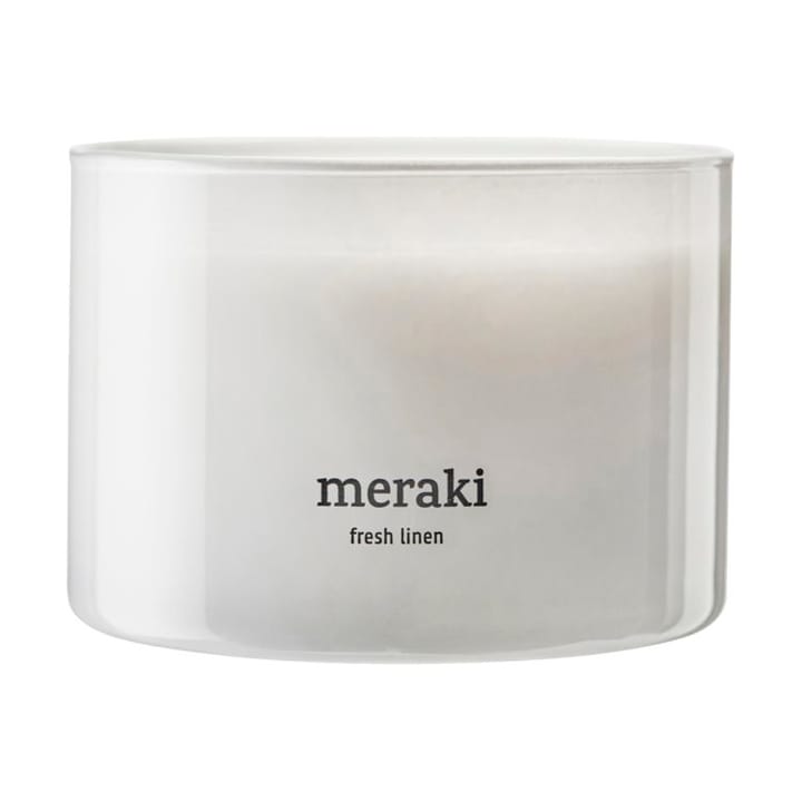 Meraki duftlys, 60 timer, Fresh linen Meraki