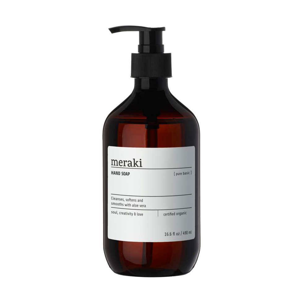 Meraki Meraki håndsåpe 490 ml Pure basic