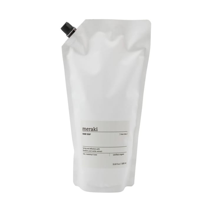 Meraki håndsåpe refill 1000 ml - Linen dew - Meraki