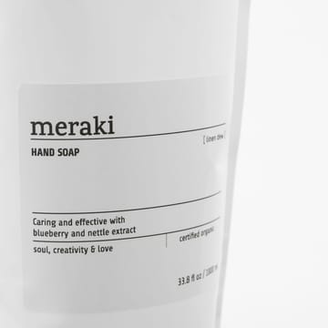 Meraki håndsåpe refill 1000 ml - Linen dew - Meraki