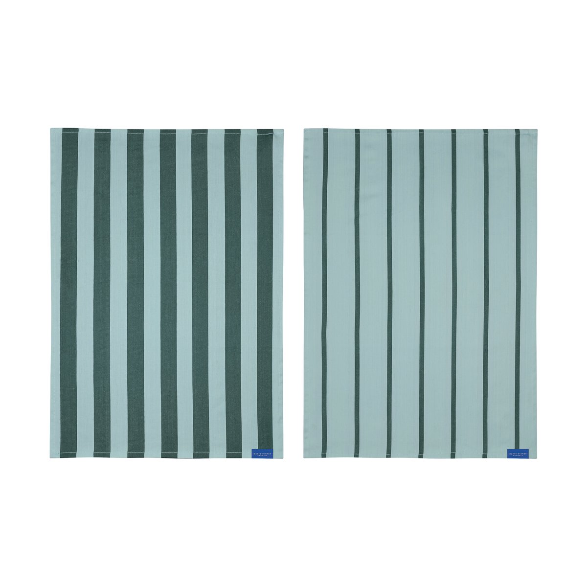 Mette Ditmer Stripes kjøkkenhåndkle 50×70 cm 2-pack Mint