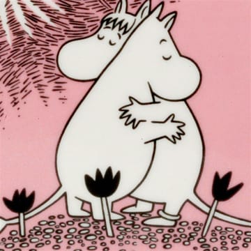 Mummiskål Kjærlighet - rosa - Moomin Arabia