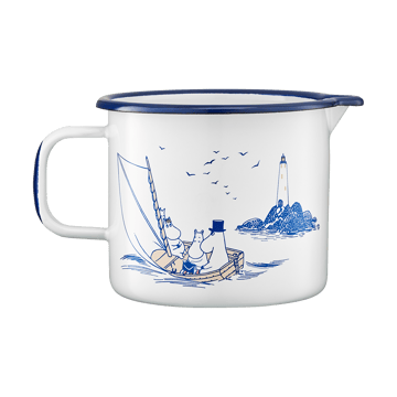 Moomin emaljekanne 1,3L - Sailors - Muurla