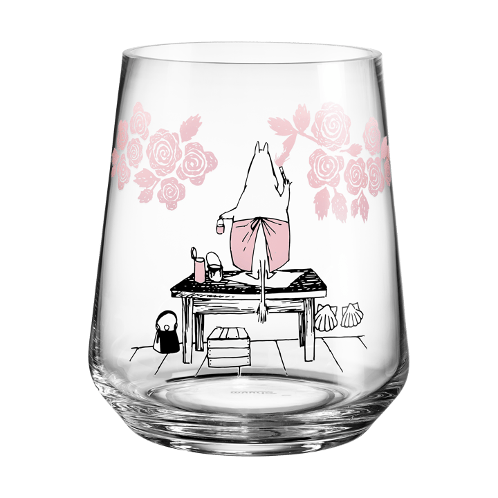 Moomin Originals lykt/vase 17,5 cm, Roser Muurla