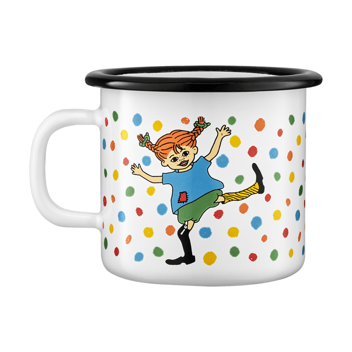 Pippi emaljekrus 2,5 dl, Hoppsan Muurla