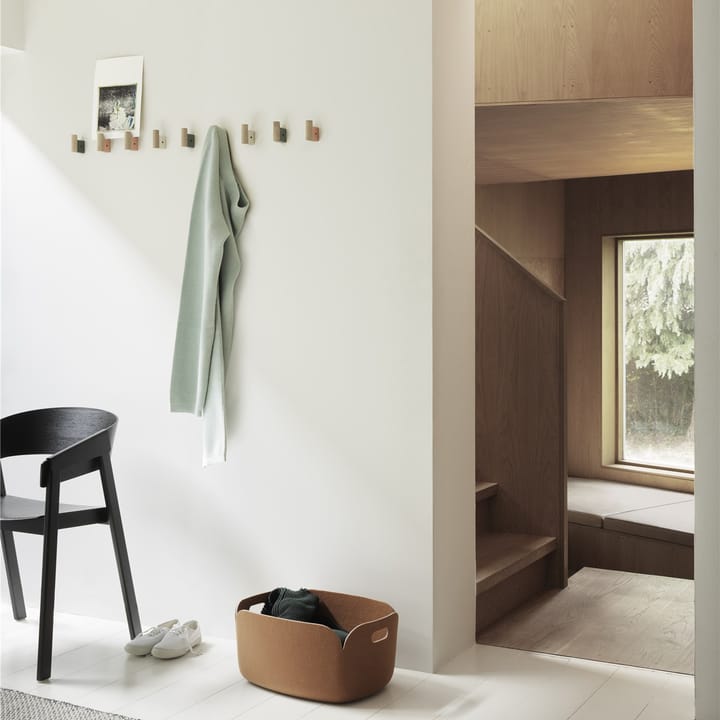 Attach knagg 2-stk., Oak-aluminum Muuto