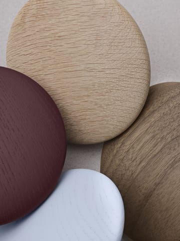 Dots wood krok dark stained brown - Ø 6,5 cm - Muuto