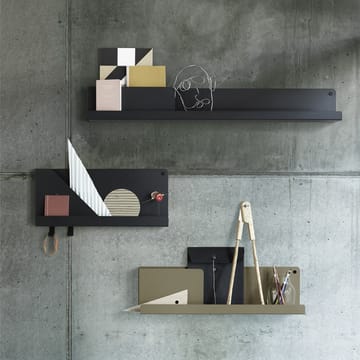 Folded hylle 29,5 x 40 cm - Black - Muuto