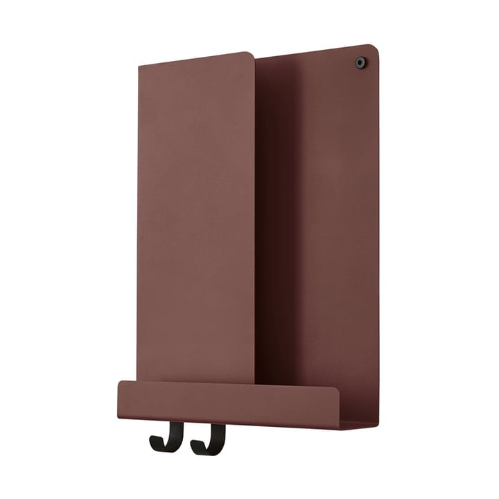 Folded hylle 29,5 x 40 cm - Deep Red - Muuto