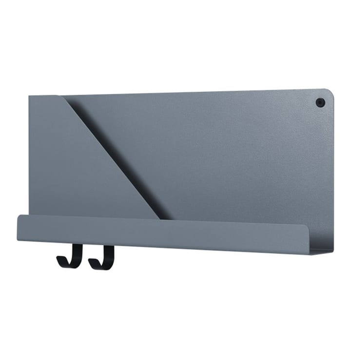 Folded hylle liten - Blue grey - Muuto