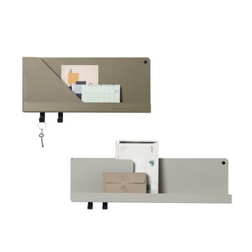 Folded hylle liten - Olive - Muuto